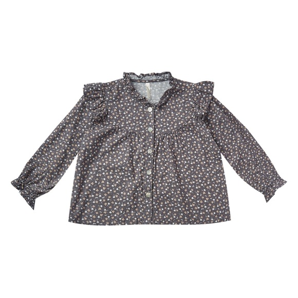 Rylee + Cru Ditsy Roony blouse sz medium - Picture 1 of 10